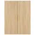 Produktbild 6 för Högskåp sonoma-ek 69,5x34x180 cm konstruerat trä