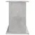 Produktbild 7 för Akvariebänk betonggrå 101x41x58 cm konstruerat trä