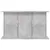 Produktbild 5 för Akvariebänk betonggrå 101x41x58 cm konstruerat trä