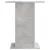 Produktbild 4 för Akvariebänk betonggrå 60,5x36x72,5 cm konstruerat trä