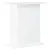 Produktbild 2 för Akvariebänk vit 36x75x72,5 cm konstruerat trä