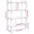 Produktbild 9 för Bokhylla 4 hyllplan brun ek 76x32x123 cm konstruerat trä