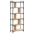 Produktbild 2 för Bokhylla 6 hyllplan sonoma-ek 76x32x192 cm konstruerat trä