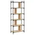 Produktbild 6 för Bokhylla 6 hyllplan sonoma-ek 76x32x192 cm konstruerat trä