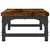 Produktbild 5 för Skärmställ rökfärgad ek 55x23x14 cm konstruerat trä