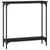 Produktbild 2 för Konsolbord svart 75x22,5x75 cm konstruerat trä