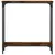 Produktbild 4 för Avlastningsbord rökfärgad ek 75x22,5x75 cm konstruerat trä