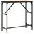 Produktbild 6 för Avlastningsbord brun ek 75x32x75 cm konstruerat trä