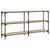 Produktbild 6 för Avlastningsbord sonoma ek 150x29x75 cm konstruerat trä