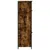 Produktbild 6 för Högskåp rökfärgad ek 62x32x106,5 cm konstruerat trä