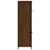 Produktbild 6 för Högskåp brun ek 62x32x106,5 cm konstruerat trä