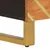 Produktbild 9 för Sängbord brun och svart 50x33x60 cm massivt mangoträ