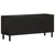 Produktbild 5 för Tv-bänk svart 105x33x46 cm massivt mangoträ