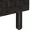 Produktbild 8 för Tv-bänk svart 105x33x46 cm massivt mangoträ