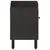 Produktbild 4 för Tv-bänk svart 80x31x46 cm massivt mangoträ