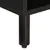 Produktbild 9 för Tv-bänk svart 80x31x46 cm massivt mangoträ