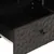 Produktbild 7 för Tv-bänk svart 100x33x46 cm massivt mangoträ