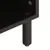 Produktbild 8 för Tv-bänk svart 100x33x46 cm massivt mangoträ