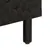 Produktbild 8 för Sidoskåp svart 60x33x75 cm massivt mangoträ