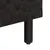 Produktbild 10 för Sidoskåp svart 90x33x75 cm massivt mangoträ