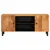 Produktbild 5 för Tv-bänk 105x33x46 cm massivt akaciaträ