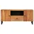 Produktbild 5 för Tv-bänk 105x33x46 cm massivt akaciaträ