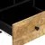 Produktbild 7 för Tv-bänk 100x33x46 cm massivt mangoträ