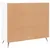 Produktbild 8 för Skänk vit 90x34x80 cm konstruerat trä
