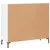 Produktbild 8 för Skänk vit 90x34x80 cm konstruerat trä