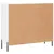 Produktbild 8 för Skänk vit 90x34x80 cm konstruerat trä