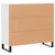 Produktbild 8 för Skänk vit 90x34x80 cm konstruerat trä