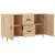 Produktbild 5 för Skänk sonoma-ek 100x36x60 cm konstruerat trä