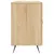 Produktbild 7 för Skänk sonoma-ek 100x36x60 cm konstruerat trä