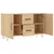 Produktbild 5 för Skänk sonoma-ek 100x36x60 cm konstruerat trä