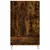 Produktbild 6 för Högskåp rökfärgad ek 69,5x31x115 cm konstruerat trä