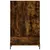 Produktbild 6 för Högskåp rökfärgad ek 69,5x31x115 cm konstruerat trä
