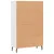 Produktbild 8 för Högskåp vit 69,5x31x115 cm konstruerat trä