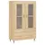 Produktbild 2 för Högskåp sonoma-ek 69,5x31x115 cm konstruerat trä