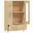 Produktbild 5 för Högskåp sonoma-ek 69,5x31x115 cm konstruerat trä