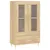 Produktbild 2 för Högskåp sonoma-ek 69,5x31x115 cm konstruerat trä