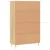 Produktbild 8 för Högskåp sonoma-ek 69,5x31x115 cm konstruerat trä