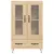 Produktbild 6 för Högskåp sonoma-ek 69,5x31x115 cm konstruerat trä