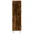 Produktbild 7 för Högskåp rökfärgad ek 69,5x31x115 cm konstruerat trä
