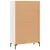 Produktbild 8 för Högskåp vit 69,5x31x115 cm konstruerat trä