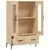 Produktbild 5 för Högskåp sonoma-ek 69,5x31x115 cm konstruerat trä
