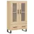 Produktbild 2 för Högskåp sonoma-ek 69,5x31x115 cm konstruerat trä