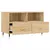 Produktbild 6 för Tv-bänk sonoma ek 80x36x50 cm konstruerat trä