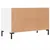 Produktbild 8 för Tv-bänk vit 80x36x50 cm konstruerat trä