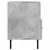 Produktbild 7 för Tv-bänk betonggrå 80x36x50 cm konstruerat trä