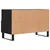 Produktbild 8 för Tv-bänk svart 80x36x50 cm konstruerat trä